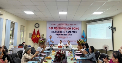 BIÊN BẢN HỌP ĐẠI HỘI ĐỒNG CỔ ĐÔNG THƯỜNG NIÊN NĂM 2025